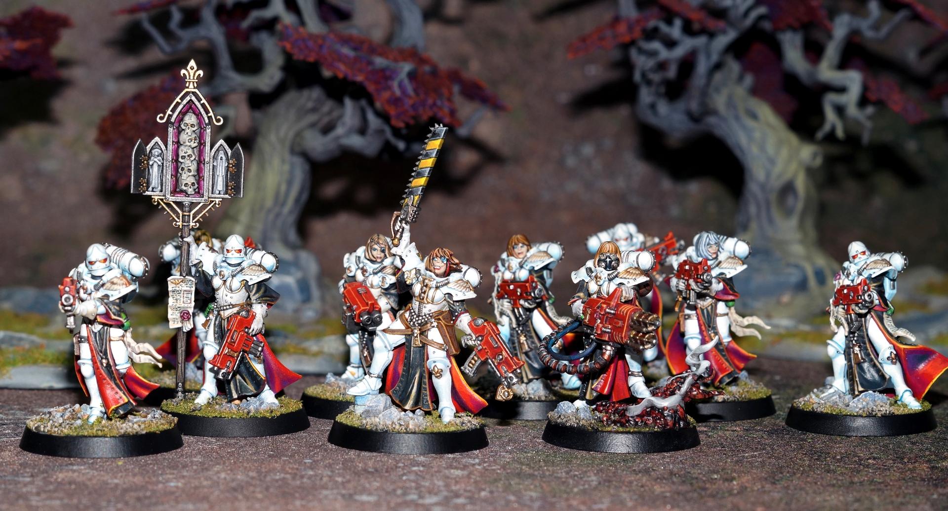 Escouade De Soeurs De Bataille - Adepta Sororitas Sisters Of Battle - Warhammer 40k - Figurines Games Workshop